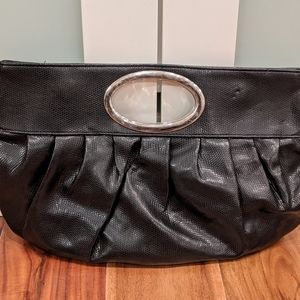 Aldo brand black evening handbag